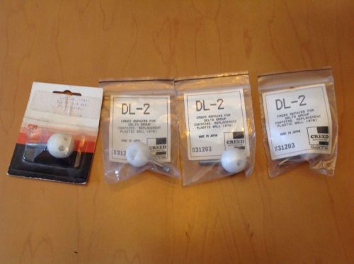 Lot of 4 DELTA Replacement Plastic Balls #70/71-A
