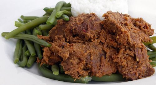 rendang Original Collectible Recipe INDONESIAN MENU istimewa