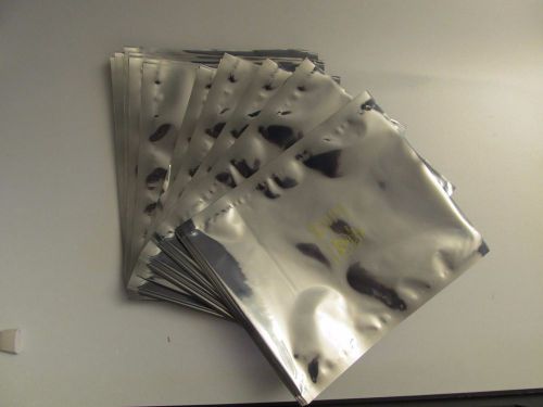 100 Pcs 8&#034; x 7&#034; ESD Anti Static Shielding Bags Open Top