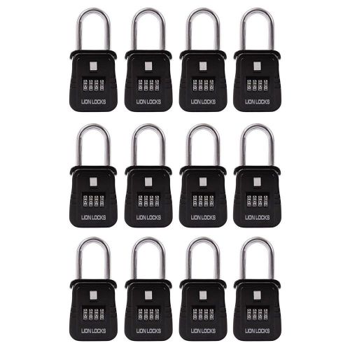Pack of 12 lockbox key lock box for realtor real estate 4 digit