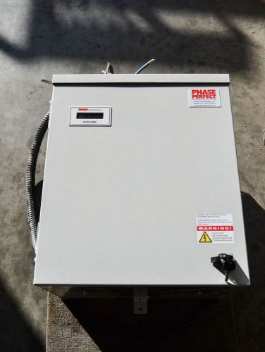 Used phase perfect 1phase to 3phase converter volt, phase for sale