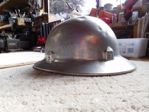 Old Aluminum Hard Hat, Loggers, Oil rig workers, etc.