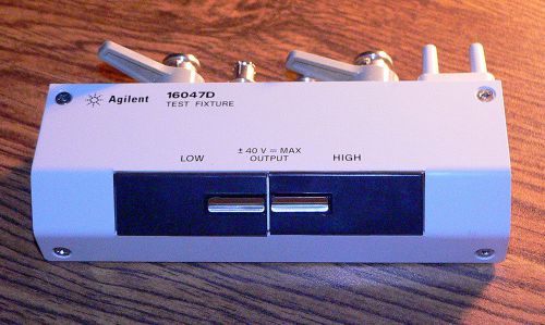 Agilent - HP- Keysight 16047D Test Fixture Nice