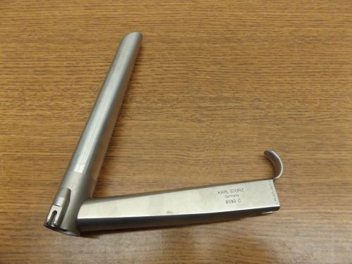 Karl storz ent medium adult kleinsasser laryngoscope  8590c for sale