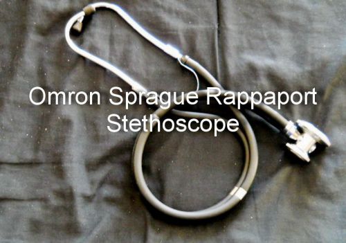 Omron Sprague Rappaport Stethescope black