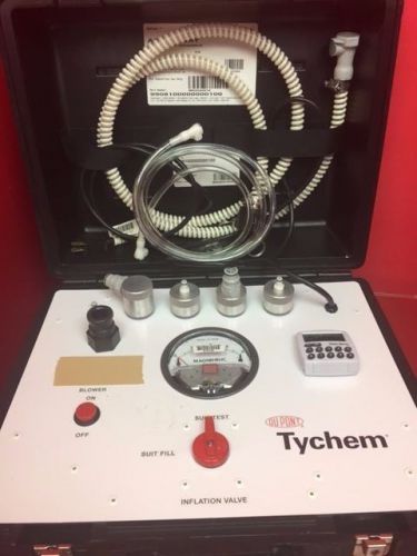 DU PONT TYCHEM LEVEL A UNIVERSAL PRESSURE TEST KIT FOR PROTECTIVE SUITS