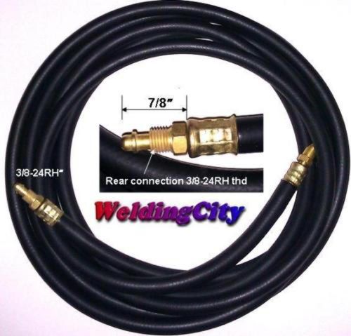 Weldcraft 57y01r power cable/gas hose 12.5&#039; tig welding torch 9/17 series for sale