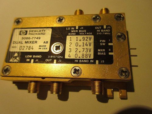 1 agilent / hp dual mixer module 5086-7749 for 85xx series spectrum analyzer for sale