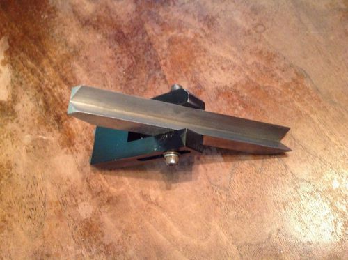 VINTAGE MILL LATHE TOOL REST FIXTURE MACHINIST SHARPENER