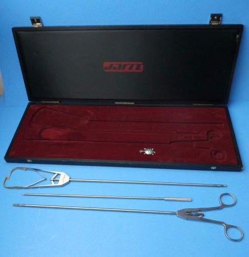 Jarit Suturing Set of 3 Pcs(Needle Holder,Needle Forceps,Knot Pusher) Endoscopic