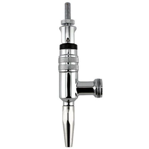 Kegworks european specialty stout beer faucet in chrome for sale