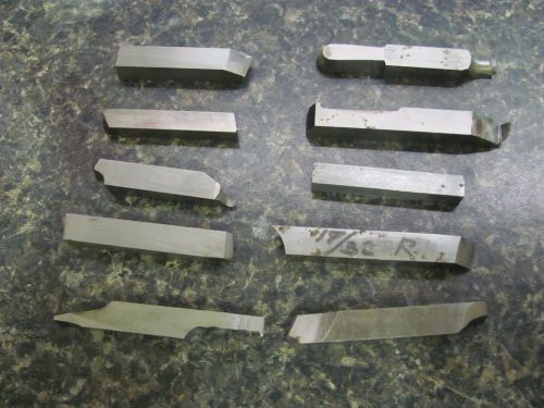 +8618 OLD PAWN LOT OF 10 MISC BLANKS (END MILL)