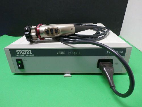 Storz 22220140 Image 1 Camera head &amp; Coupler Autoclave W 22200020 SCB Processor