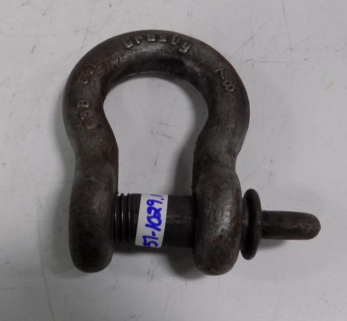 Crosby screw pin anchor shackle g3b 61/2t for sale