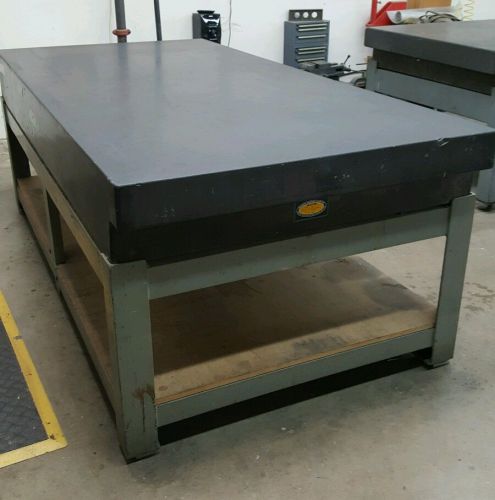 Standridge granite surface plate with stand