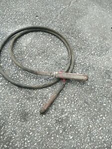 High Cycle Concrete Vibrator &#039; Shaft  2-1/4 Round square Head. See picture