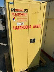 Securall W3040 Flammable Materials Storage Cabinet, 60gal cap.