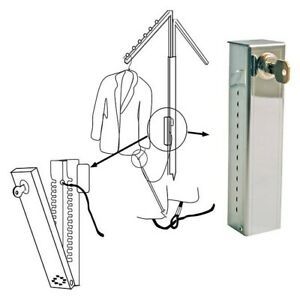 Store Fixture Supplies Security Cable Lock Bar with 6 Security Cables 8&#039; Long