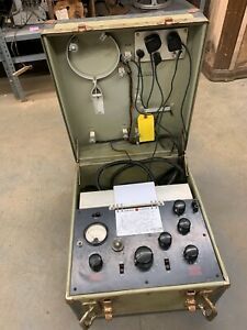 GENERAL ELECTRIC GE YTW-3 INDUSTRIAL TUBE AMPLIFIER TESTER W/MANUAL/CHARTS