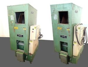 TWIN IMS GRANULATORS 10HP EACH SOUND PROOFED SOLD LOT SALE