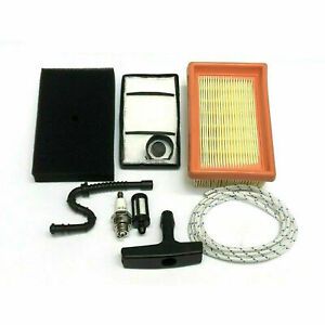 Service Kit Air Filters Fuel Filter Plug Fuel Pipe Pull Cord For STIHL TS400 US