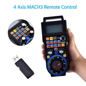 WHB04B MACH3 4 Axis Handheld Electronic Handwheel Controller Manual Rocker