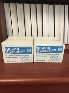 x4 PITNEY BOWES # 767-1 Ribbon Cassettes for use in PostPerfect B700 Meters