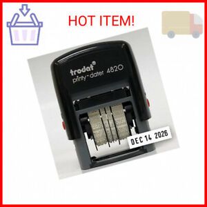 Trodat Printy Economy Date Stamp, Self-Inking, Stamp Impression Size: 3/8 x  …