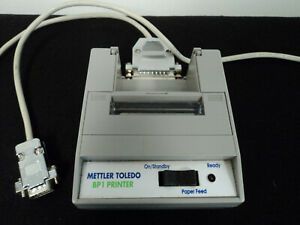 Mettler Toledo BP1 Printer (P/N #9570-13118, S/N #SRD5J50186)
