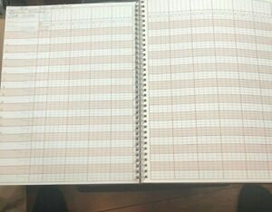 Whaley Gradebook (9 x 12 inches) 3 Line Grade And Attendance Record Book