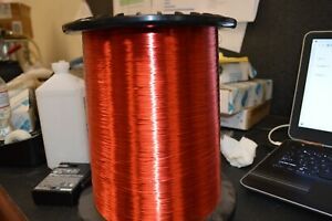 Elektrisola 28AWG Enamel Magnet Wire Red