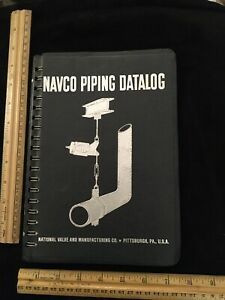 Vintage 1984 navco piping datalog National Valve