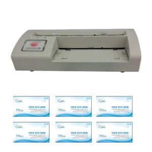 300B Automatic Name Card Slitter Cutter,business card cutting machine
