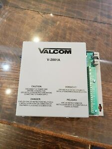 Valcom V-2001A 1-Zone One-Way Page Control Enhanced with Power Cable