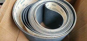 Norton Sanding Belts 3 pack -  H948 220 Grit - 7&#034; x  28ft Long