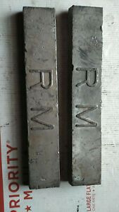 2 lead bars R M 40-60 10lb total