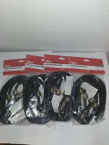 Hyper Tough 4 pack 48 in Heavy Duty Bungee Cords Tie Downs Black New Sealed(4)