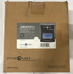 PYRAMID Auto Aligning Time Clock 2650 Pro