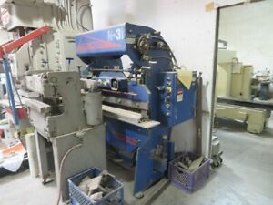 Pacific Tri Acro 48&#034; Cap. Hydraulic Press Brake