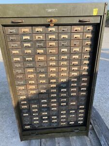 Addressograph Card Cabinet