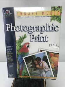 INKJET MEDIA - PHOTOGRAPHIC PRINT PAPER, LETTER SIZE, 15 SHEETS (BB8)