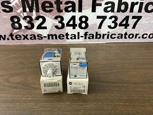 Allen Bradley 700-HA33Z24-3 Relay W/ -3 Option Push-To-Test 10A 24VDC Lot Of 2