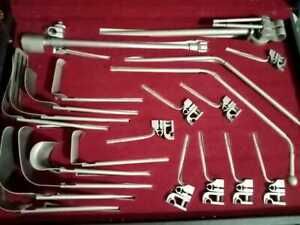 OMNI TRACT Surgical Retractor Set with Wishbone Frame of Surgical Instruments