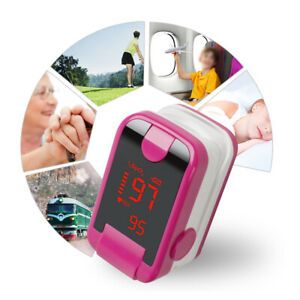 FDA Safty Use Finger Pulse Oximeter Blood Oxygen Meter SpO2 Monitor Saturation