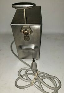 Edlund Commercial Electric Can Opener Model 266 Single Speed Works