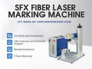 80W JPT MOPA M7 Fiber Laser Marking Machine Color Laser Engraving Color Marking