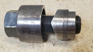 Greenlee No. 730X - 1 3/16&#034; round radio chassis punch set - 3/4&#034; draw stud