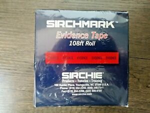 SIRCHMARK Evidence Tape 108ft Roll Sirchie Products SM50002