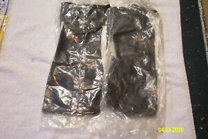 4 PR HEAVY DUTY BLK RUBBER GLOVES  ex large