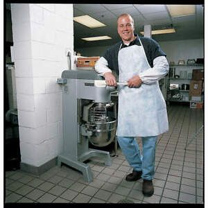 CELLUCAP 105GRA Disposable Bib Apron,White,XL,PK100